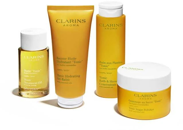 Clarins Tonikas Bath & Shower Concentrate koncentruotas dušo gelis, 200 ml