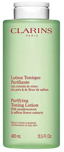„Clarins“ valomasis tonikas riebiai ir mišriai odai, 400 ml