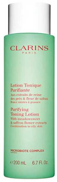 „Clarins“ valomasis veido losjonas be alkoholio, toninis valiklis, 200 ml