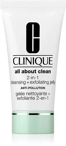 Clinique All About Clean 2-IN-1 valomasis + šveičiamasis želė valomasis gelis