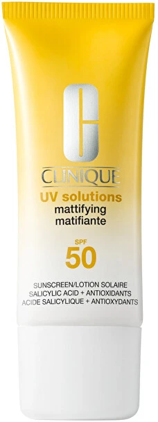„Clinique UV Solutions“ matinį efektą suteikiantis apsauginis kremas nuo saulės SPF 50, 40 ml