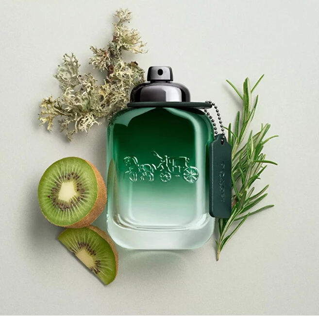 Set Coach: Žalias Eau De Toilette For Men, 100 ml + Žalias Eau De Toilette For Men, 15 ml + Žalias Dušo želė Body All Skin Types, 100 ml
