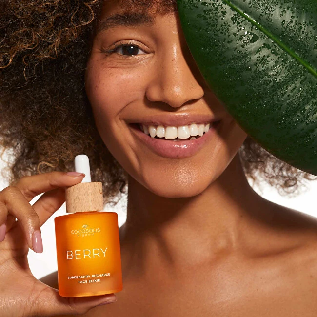 Cocosolis Berry Superberry Recharge Face Eliksyras veido serumas, 50 ml