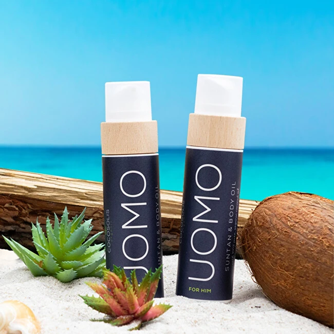 "Cocosolis Uomo" įdegio ir kūno aliejus 110ml