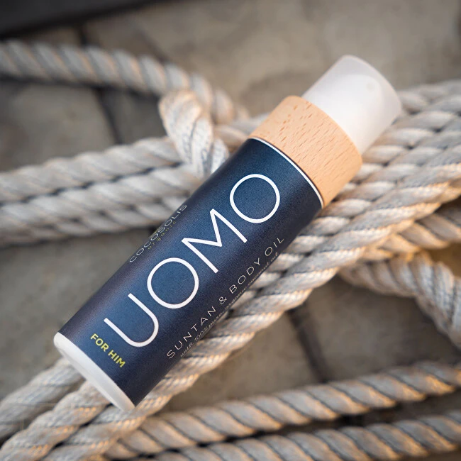 "Cocosolis Uomo" įdegio ir kūno aliejus 110ml