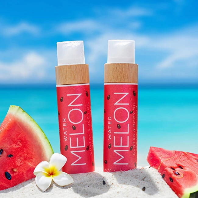 Cocosolis Sun & Tan Body Oil Watermelon įdegio ir kūno aliejus, 100 ml