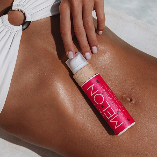 Cocosolis Sun & Tan Body Oil Watermelon įdegio ir kūno aliejus, 100 ml