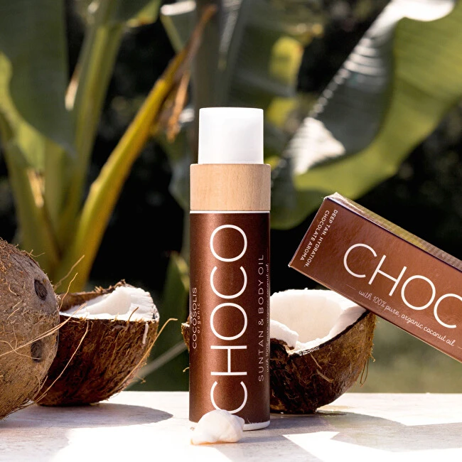 Cocosolis Choco saulės įdegio ir kūno aliejus 110ml