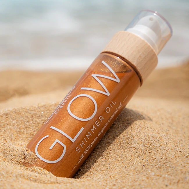 Cocosolis GLOW natūralus žėrintis kūno aliejus, 110 ml.