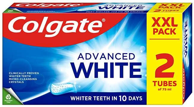 Colgate Pažangi balinamoji dantų pasta 2 x 75 ml