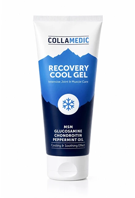 Collamedic Vėsinamasis masažo gelis (Recovery Cool Gel) 200 ml