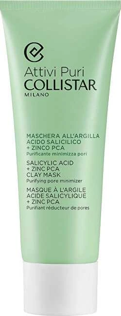 „Collistar“ salicilo rūgšties ir cinko PCA molio kaukė, 75 ml