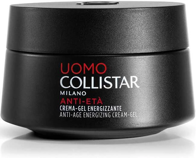 Collistar Uomo Anti-Age Energizing Kreminis-Gel veido kremas-gelis vyrams, 50 ml