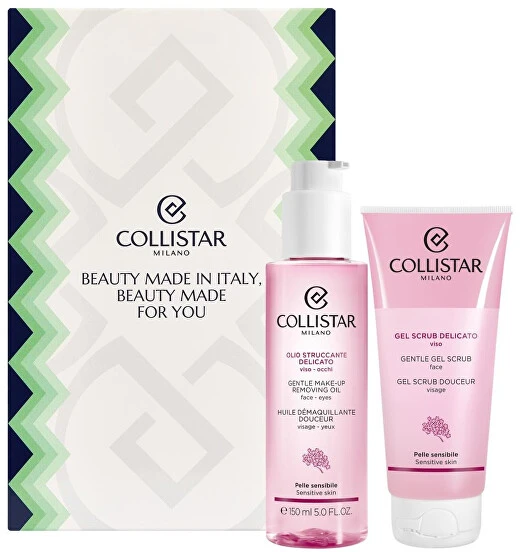 Collistar Set (gentle cleansing oil 150ML +gentle scrubgel 100ML)