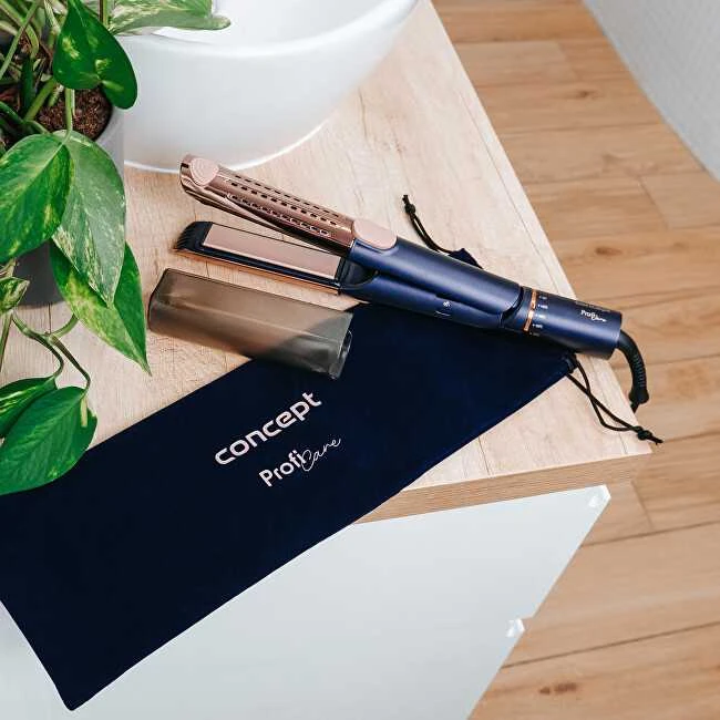 Concept PROFI Care VZ8100 Hair straightener mėlynas, auksinis