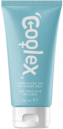 Coolex Natūralus bekvapis vandens pagrindo lubrikantas gelis 50 ml
