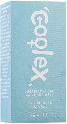 Coolex Natūralus bekvapis vandens pagrindo lubrikantas gelis 50 ml