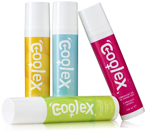 Coolex Vandens pagrindo lubrikacinis gelis „Bananas“, 100 ml