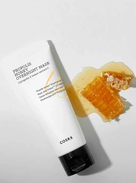 COSRX naktinė kaukė Full Fit Propolis Honey (Overnight Mask) 60 ml