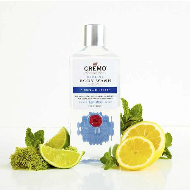 Cremo Refreshing Dušo želė Citrus & Mint Leaf (Cooling Kūno prausiklis) 473 ml