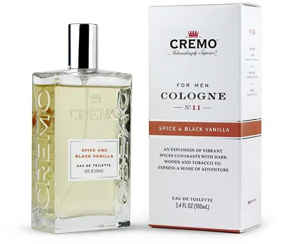Cremo Spice & Juodas Vanilla EDT 100 ml