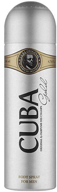 Cuba Gold Dezodorantas, 200 ml