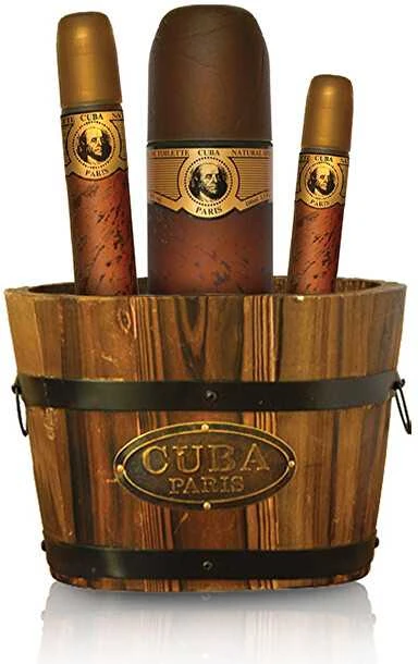Cuba Gold EDT rinkinys vyrams (EDT 100ml + 20ml EDT + 35ml EDT)