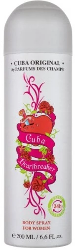 Cuba Heartbreaker Dezodorantas moterims, 200 ml