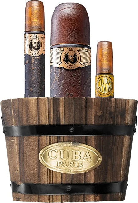 Cuba Jungle Tiger EDP rinkinys moterims (EDP 100 ml + EDP 35 ml + EDP 15 ml)