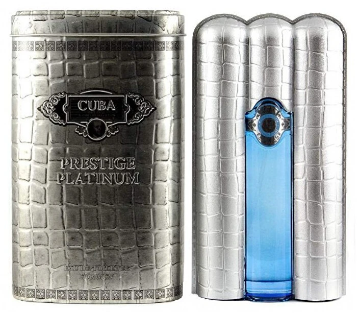 Cuba Prestige Platinum EDT tualetinis vanduo vyrams, 35 ml