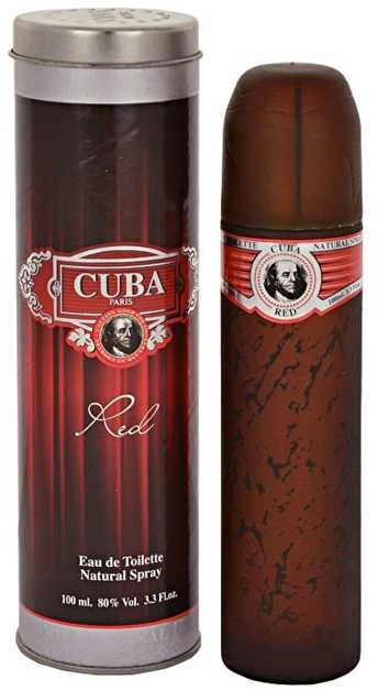 Cuba Raudona EDT tualetinis vanduo vyrams, 100 ml