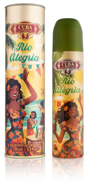 Cuba Rio Alegria EDP parfumuotas vanduo moterims, 100 ml