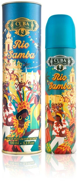 Cuba Rio Samba EDP parfumuotas vanduo moterims, 100 ml