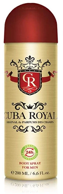 Cuba Royal Dezodorantas, 200 ml