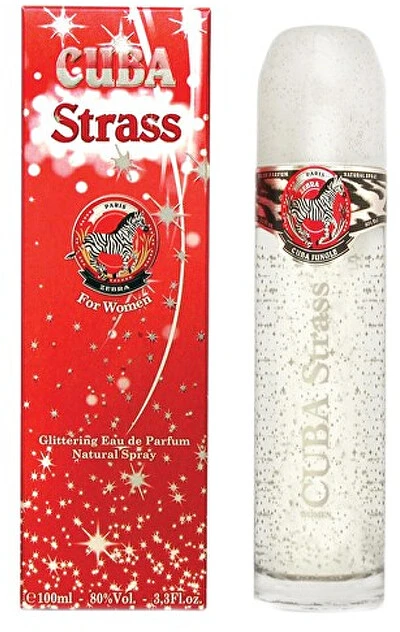 Cuba Original Cuba Strass Zebra EDP parfumuotas vanduo moterims, 100 ml