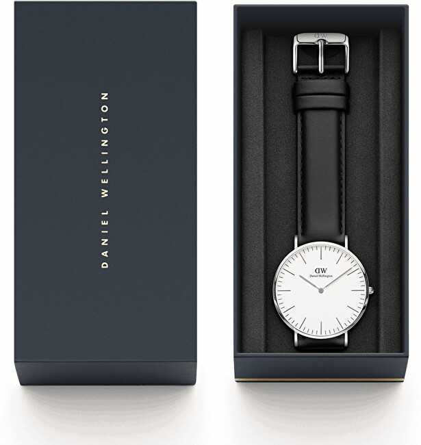 DANIEL WELLINGTON Classic Sheffield DW00100020 VYRIŠKAS LAIKRODIS + DĖŽUTĖ