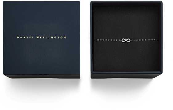 Daniel Wellington Subtili plieninė apyrankė su begalybės simboliu Mirelle DW00401628