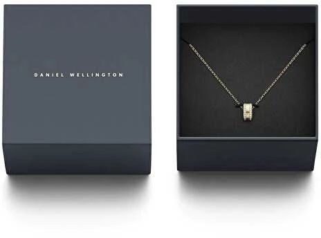 Daniel Wellington Elan Lumine putojantis paauksuotas apskritas pakabukas karoliai DW00400510