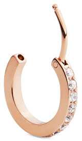 Daniel Wellington Blizgantis bronzinis auskaras su kristalais DW00400861