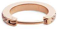 Daniel Wellington Blizgantis bronzinis auskaras su kristalais DW00400861