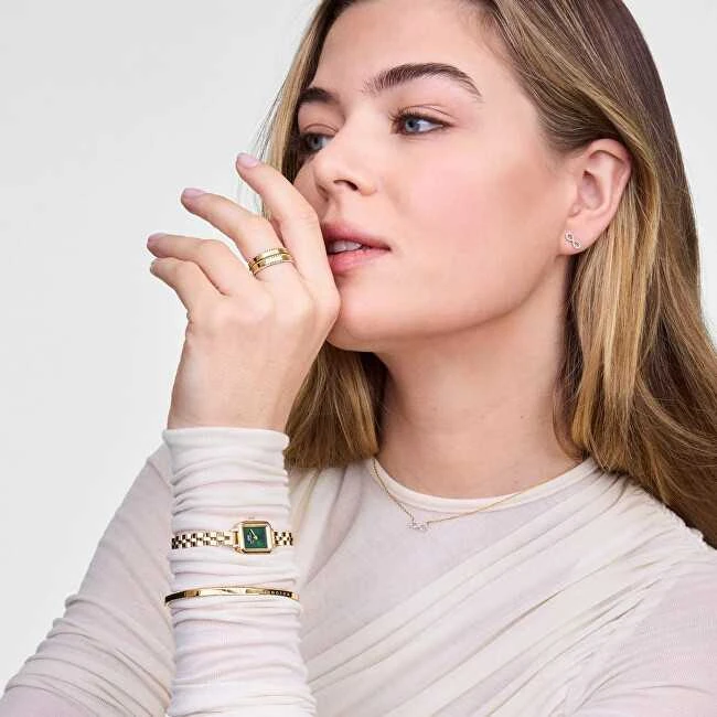 Daniel Wellington Auksuoti „Infinity“ auskarai su kubiniu cirkoniu „Mirelle“ DW00401614