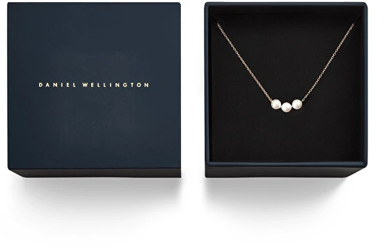 Daniel Wellington Gold-plated pakabukas with Swarovski pearls Pearl Trio DW00402111