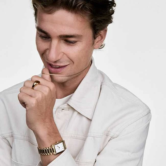 Daniel Wellington Auksuota unisex Tide Mesh grandinėlė DW00401099