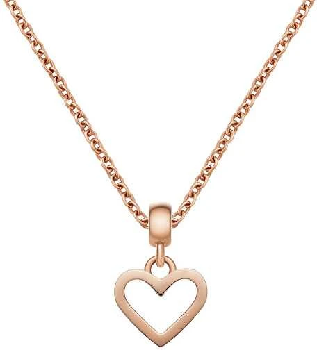 Daniel Wellington Širdies formos pakabukas iš paauksuoto plieno Charms DW00400428