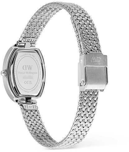 Daniel Wellington Juliette Braided Mesh Baltas Sunray Sidabrinis DW00100884