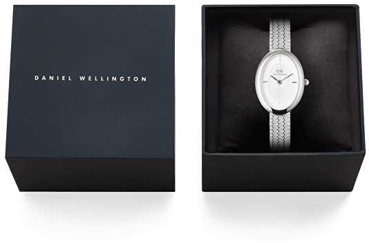 Daniel Wellington Juliette Braided Mesh Baltas Sunray Sidabrinis DW00100884