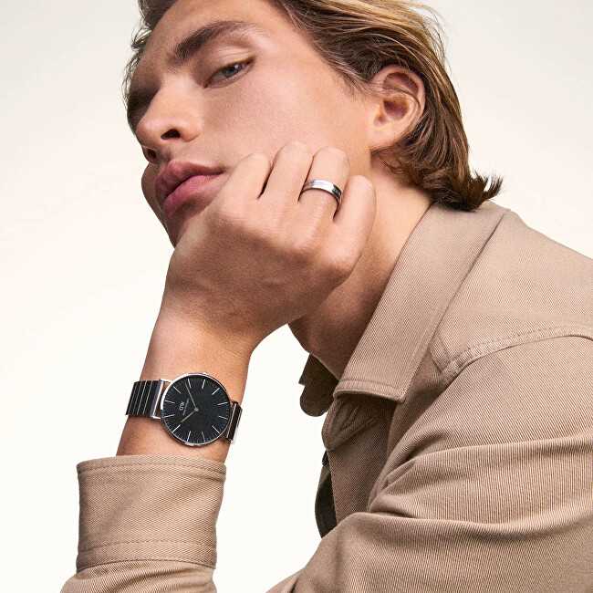 Laikrodis DANIEL WELLINGTON DW00100774. Kwarcowy, Kolor rožinė. Kobieta.