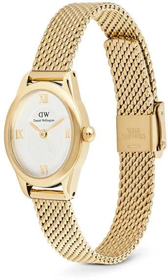 Laikrodis Daniel Wellington Ophelia Mini Mesh balto aukso spalvos DW00100939