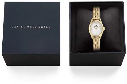Laikrodis Daniel Wellington Ophelia Mini Mesh balto aukso spalvos DW00100939