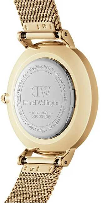 Laikrodis DANIEL WELLINGTON WOMEN'S WATCH DW00100350 - Petite Evergold 28mm